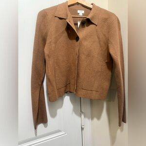 J. Crew Factory Camel Brown Women's Blazer